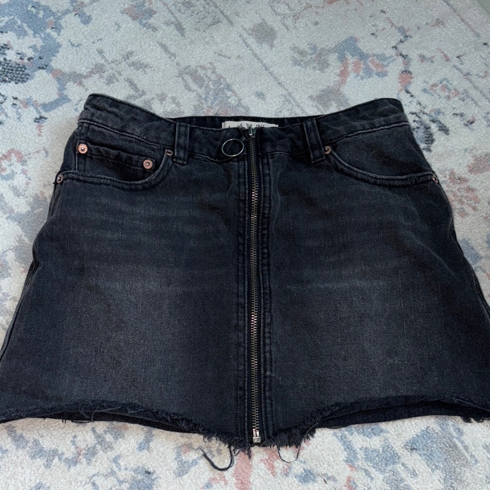We The Free Black Mini Skirt - Picture 1 of 4
